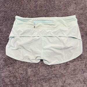 Lululemon Speed Up Shorts 2.5" Size 6 Light Blue Running Athletic Shorts